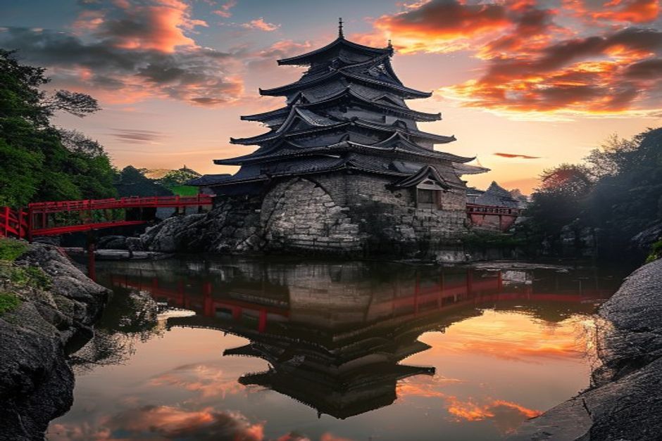 松本城