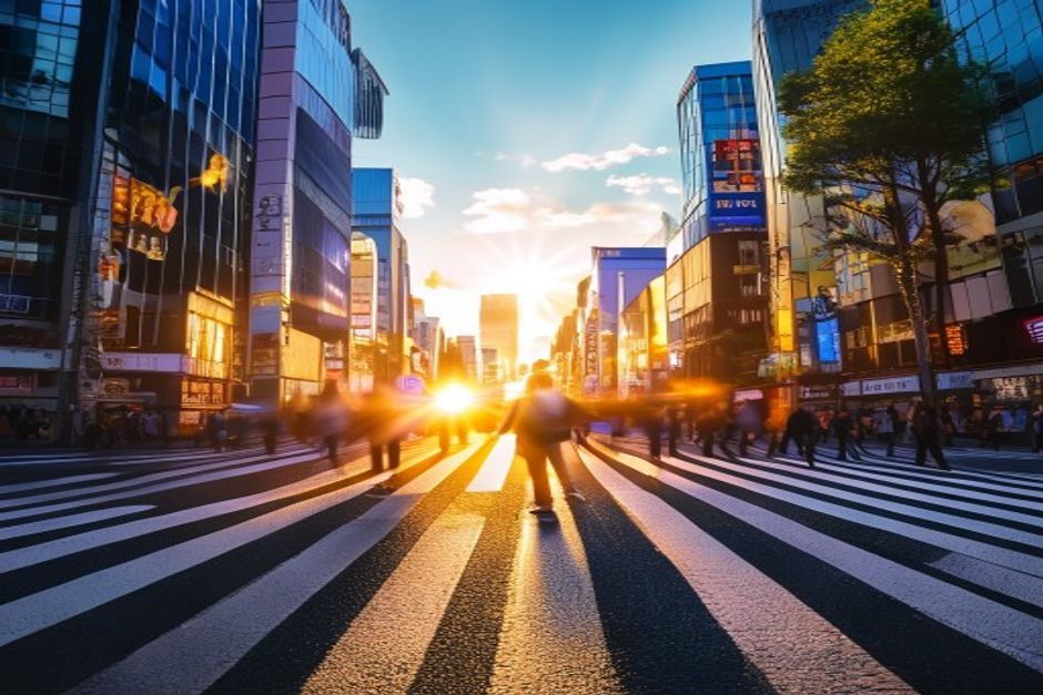 渋谷スクランブル交差点